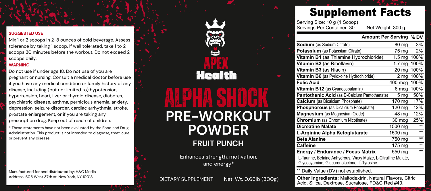 Alpha Shock FREE GIFTs Special