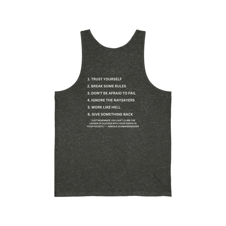 The Arnold 6 Rules Muscle Tank Top